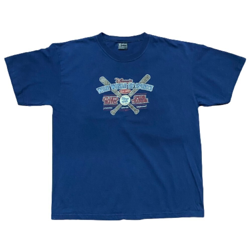 Gear MLB Atlanta Braves Spring Training Vintage 2001 Disney Navy Blue Men's L